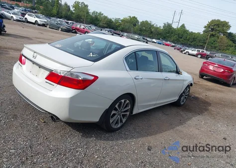 2013 Honda Accord Sport из США, поврежденный, VIN 1HGCR2F56DA023317